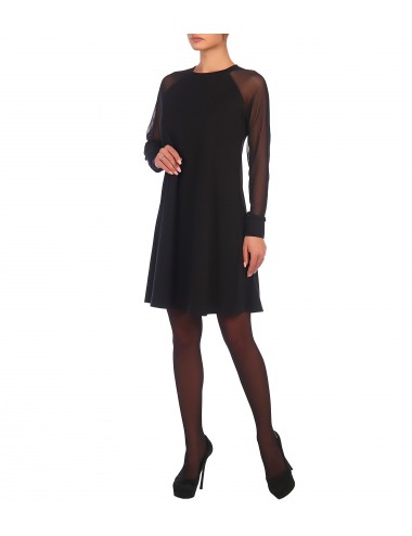 Платье женское с рукавами реглан из сетки на манжете П89517-06 от Comfi 