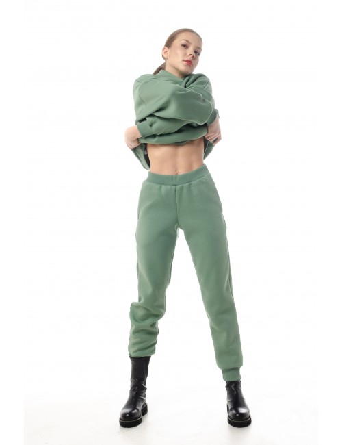 Брюки женские с начесом OLIVE