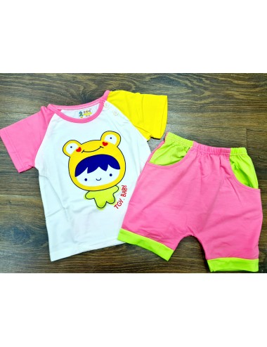 Пижама для малышей "Лягушка" с шортиками