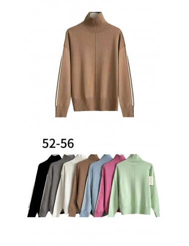 SALE Свитер женский с широким горлом 52/56